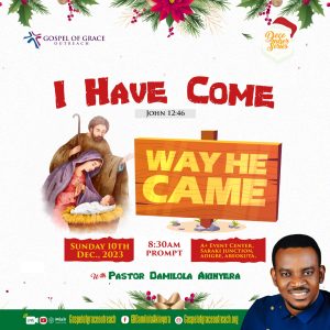 Way He Came — 2023 Christmas Series